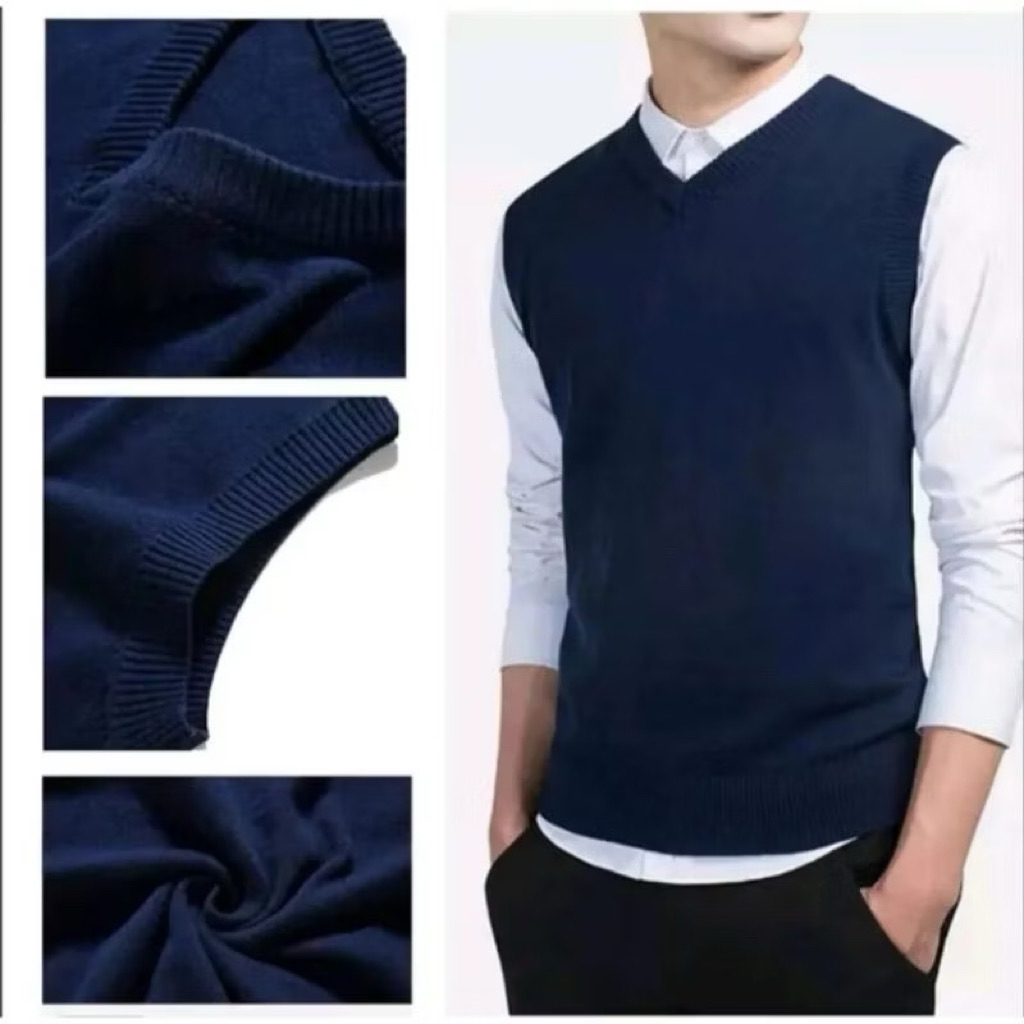 Rompi Rajut Pria / Sweater Rajut Pria