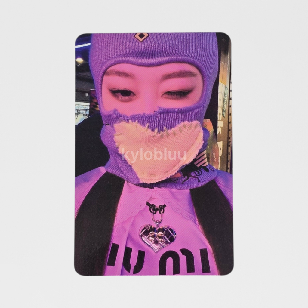 [READY] PHOTOCARD PC OFFICIAL AESPA GISELLE NON ALBUM MERCH MD 2ND ANNIVERSARY LUCKY CARD BEANIE MAL