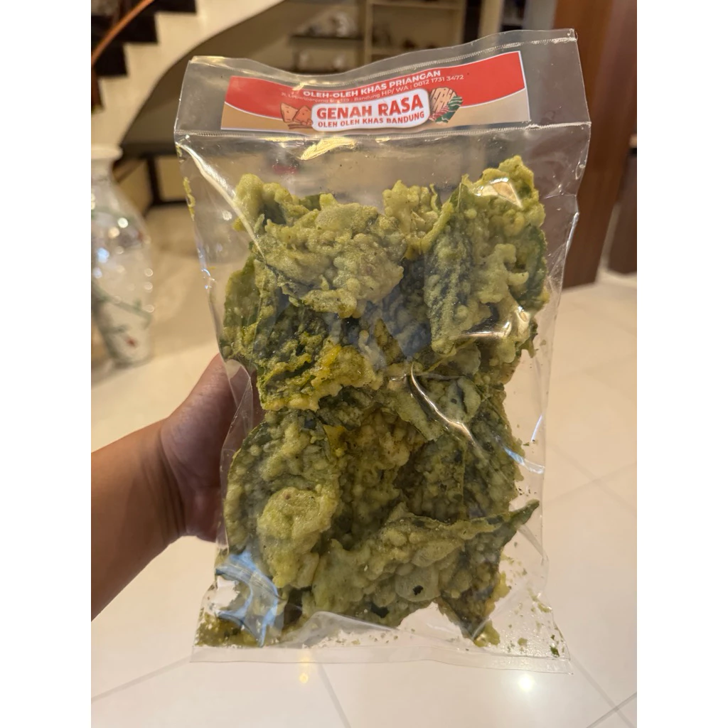 Keripik Bayam Crispy 250 g — foto detail 4 dari 6