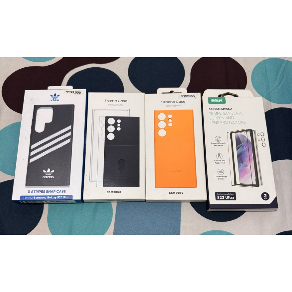 Case HP Samsung Galaxy S23 Ultra Original Samsung Adidas Case Preloved/Second Like New Mulus