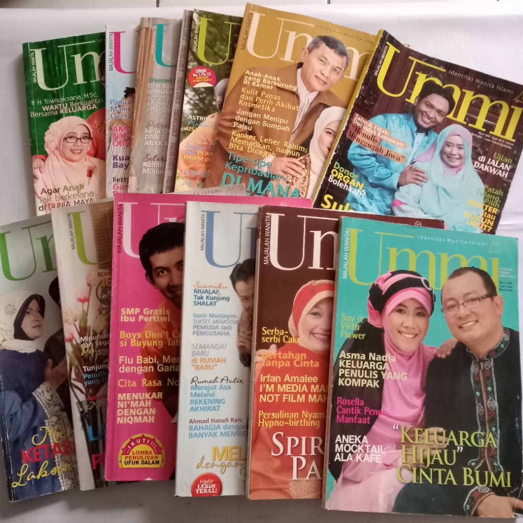 MAJALAH WANITA UMMI RANDOM PILIH SESUAI JUDUL