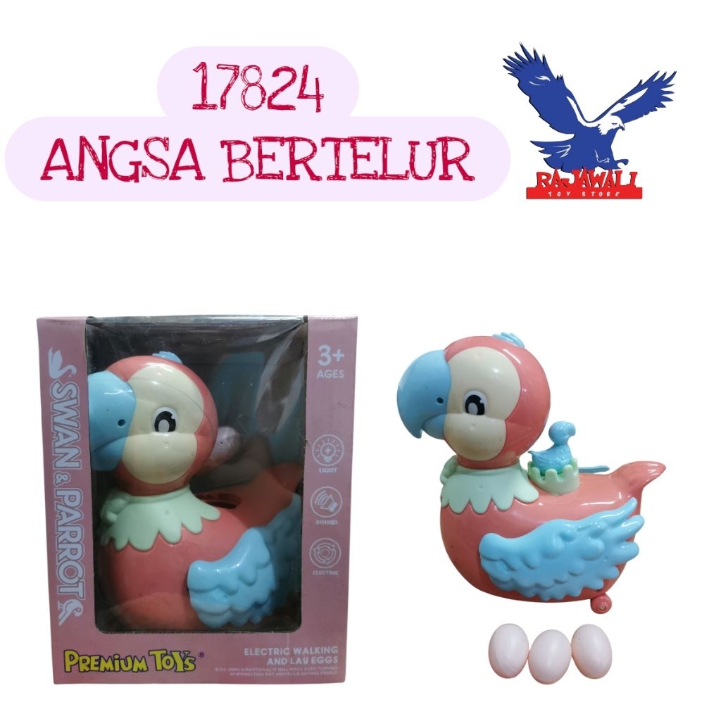 17824 MAINAN ANAK ANGSA BERTELUR