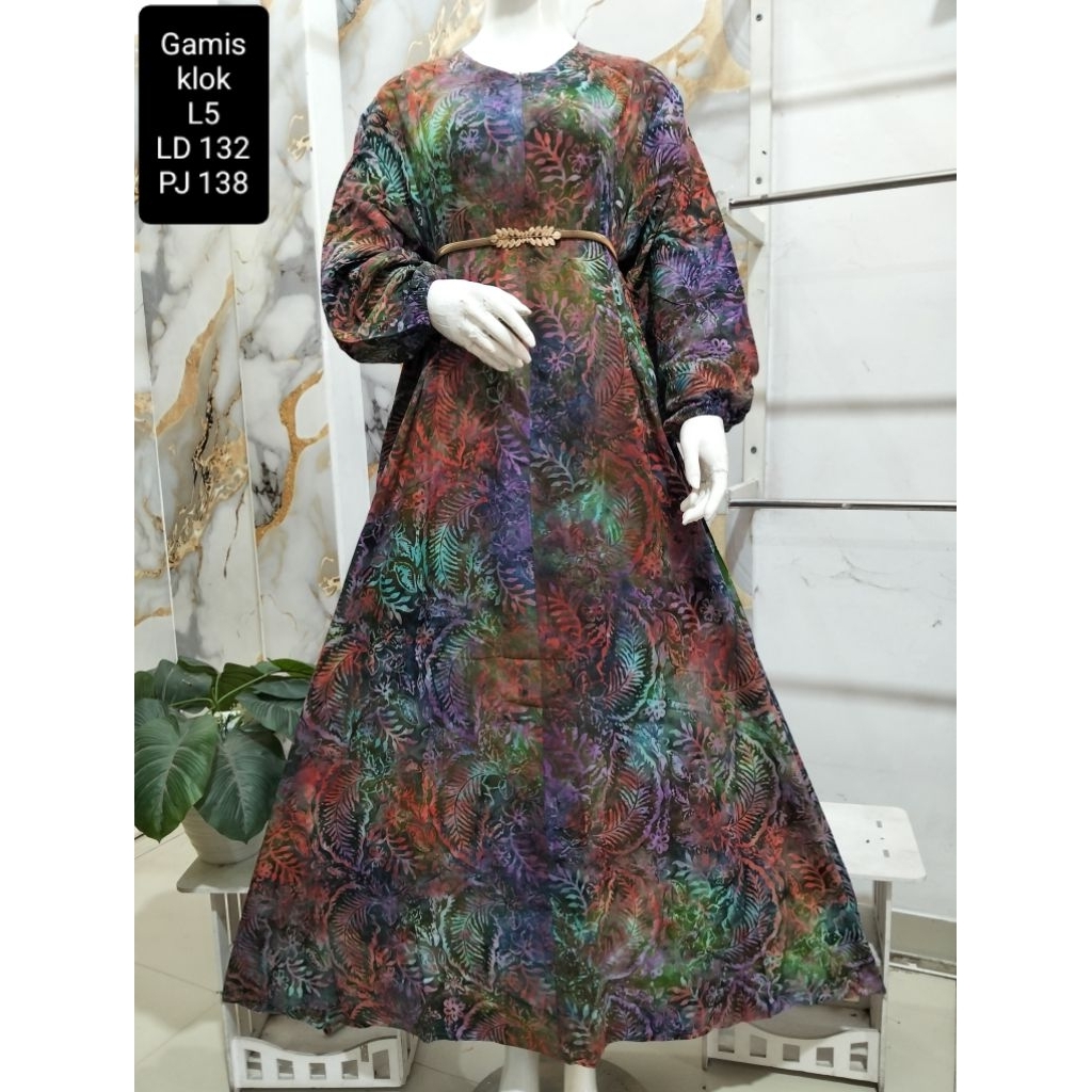 Kinanthi / Gamis Kinanthi Klok / Kinanthi Batik Nusantara