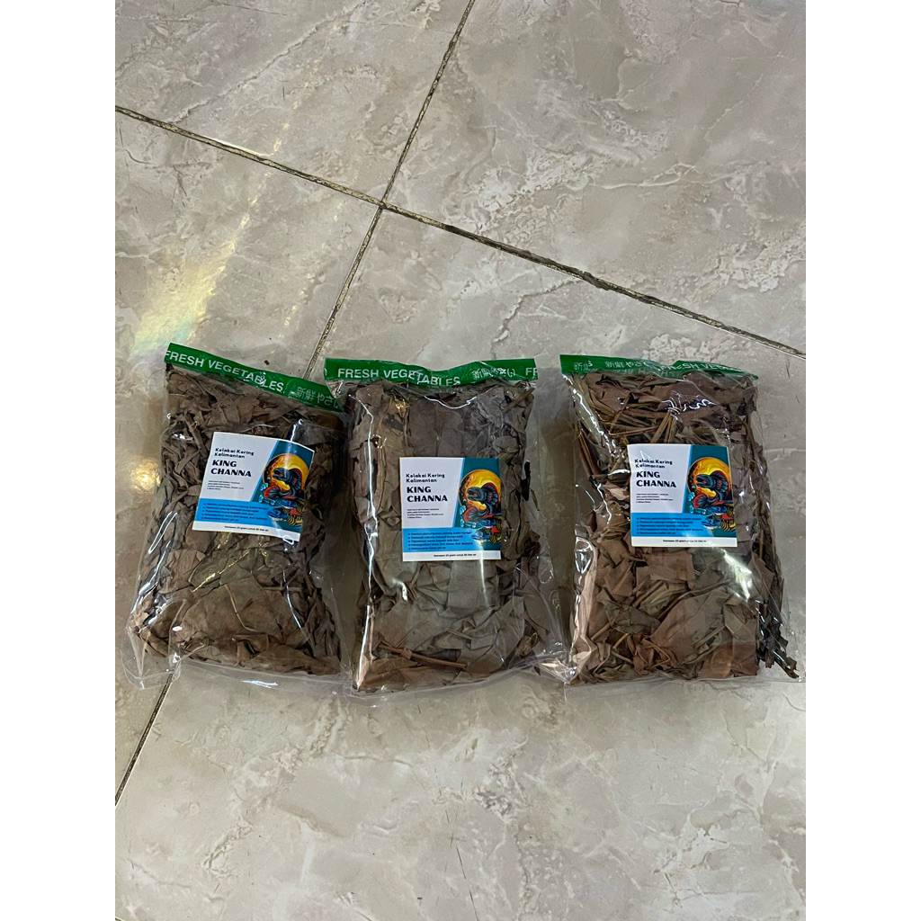 daun kelakai kering