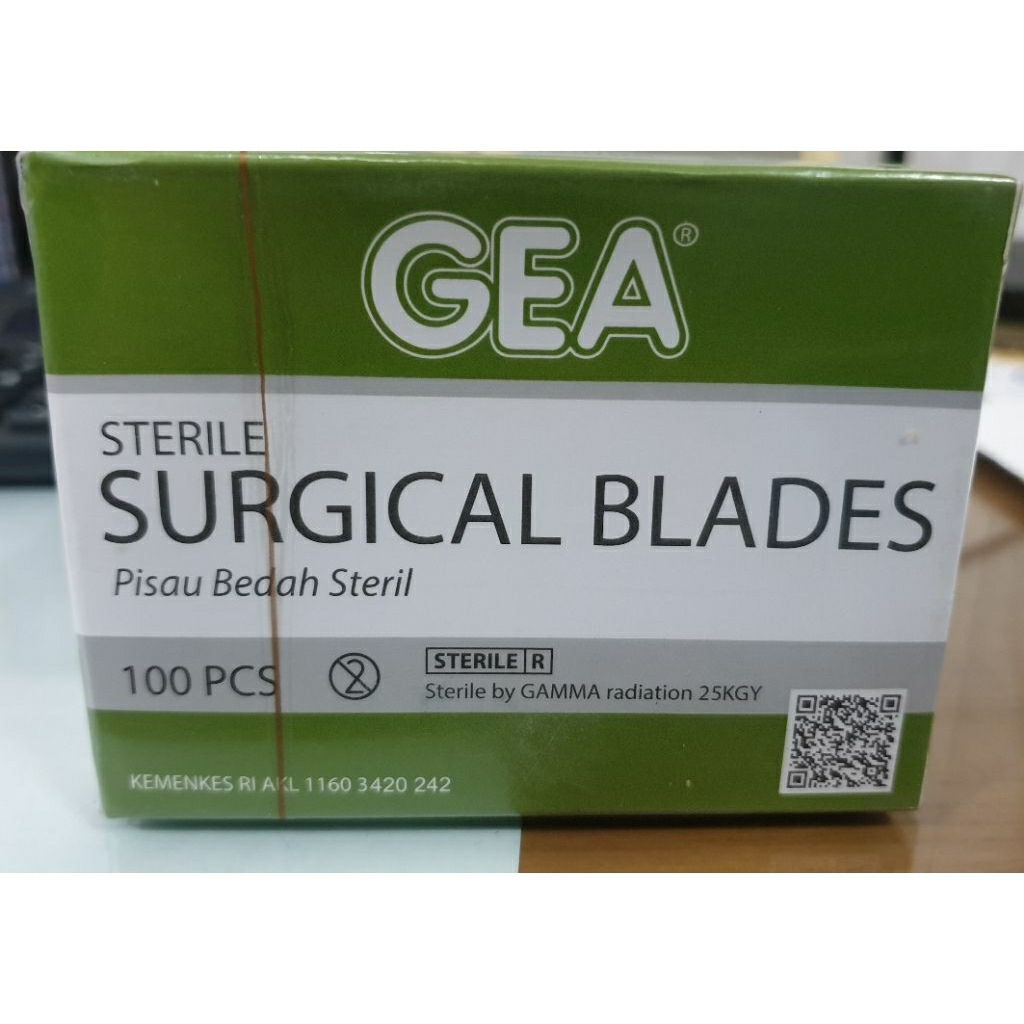 Surgical Blade merk Gea no 10, 15, 20