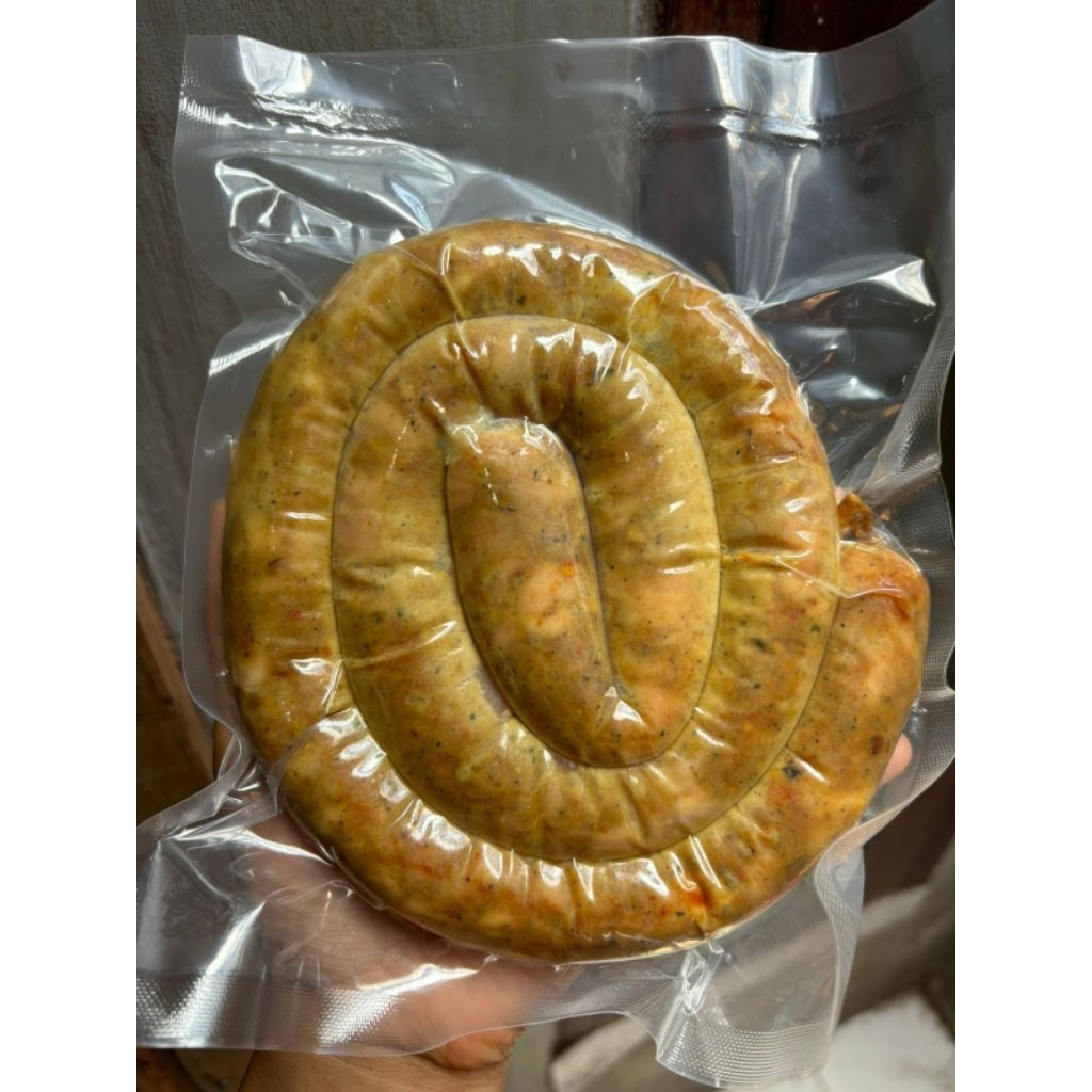 URUTAN AYAM BUMBU BALI ORIGINAL || SOSIS AYAM KHAS BALI ORIGINAL