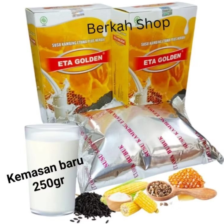 ETA GOLDEN susu kambing plus herbal 250 g