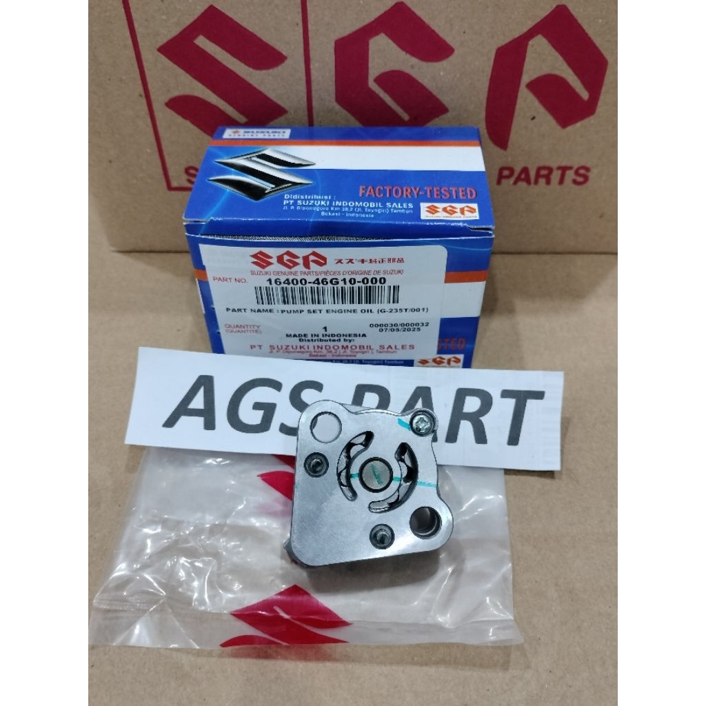 16400-46G10 pompa oli mesin spin skydrive skywave hayate 125 ori sgp