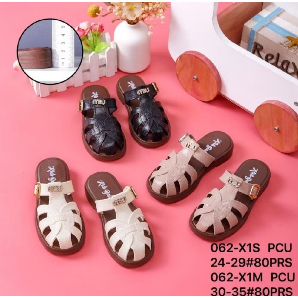 Sandal slop anak wanita karet jelly sandal kokop anak terbaru