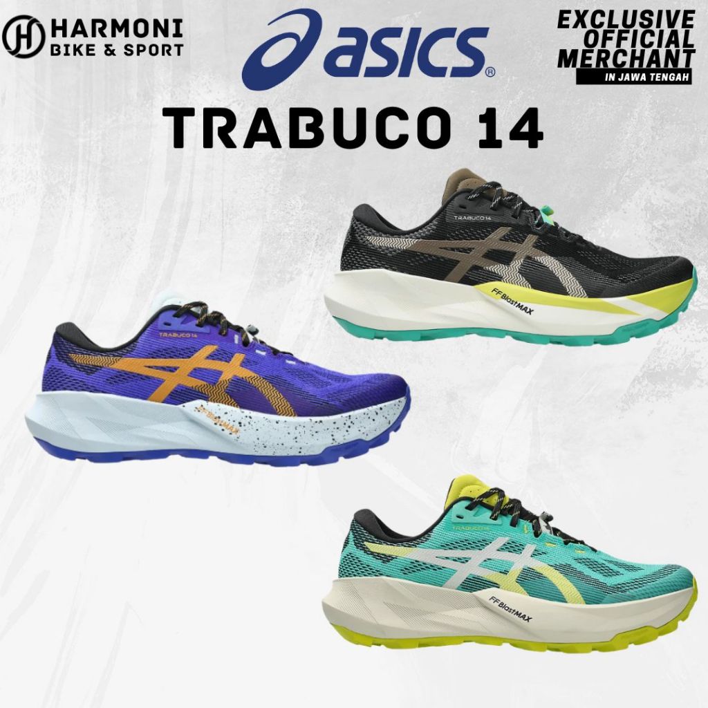 ASICS TRABUCO 14 SEPATU TRAIL PRIA
