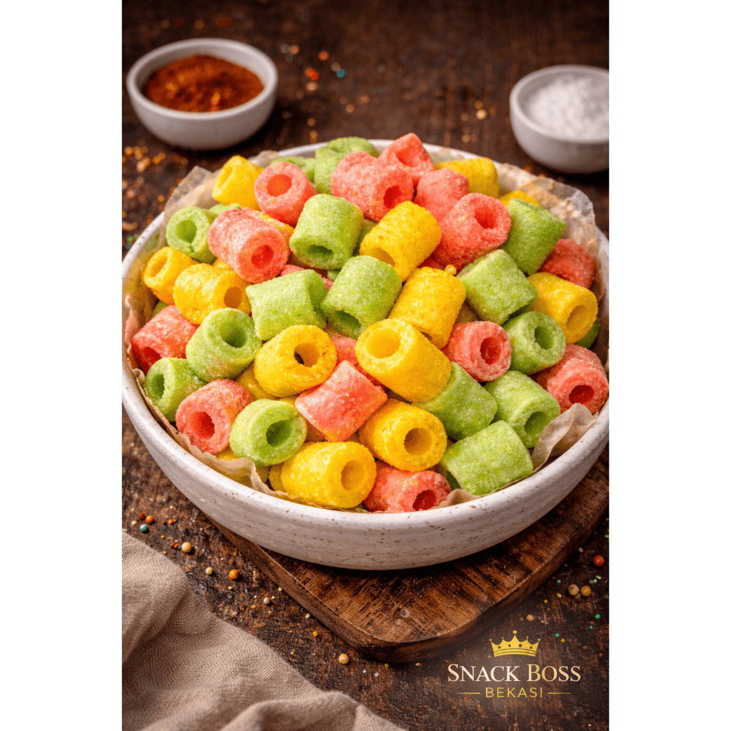 MOMOGI SNACK MIX RASA 200GR / SNACK MOMOGI PELANGI / MOMOGI KILOAN / SNACK KILOAN /SNACK MURAH / SNA