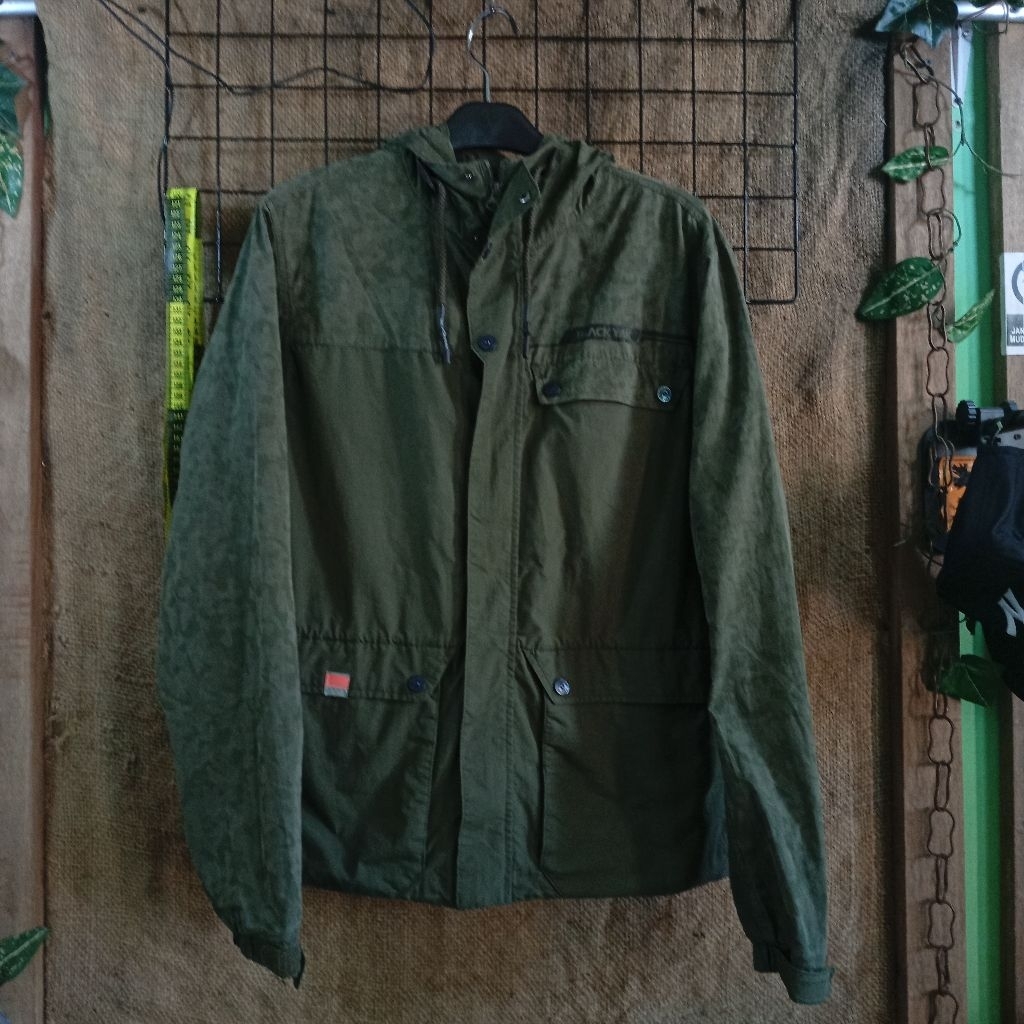 jaket outdoor army Blackyack