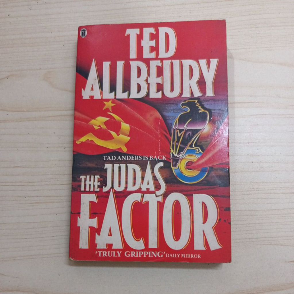 NOVEL THE JUDAS FACTOR BY TED ALLBEURY