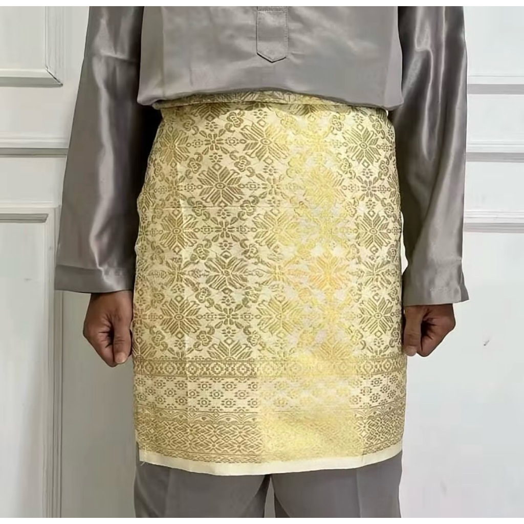 Rumpak melayu || Kain songket samping pria || kain songket samping || rumpak melayu pria
