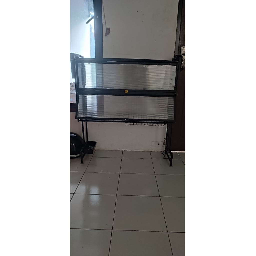 Rak piring 2 Susun Wastafel Lebar 85cm
