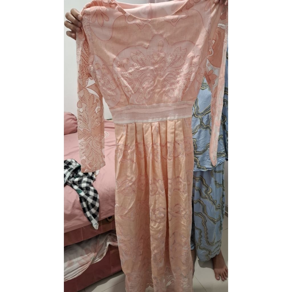 baju semi brukat anak tanggung