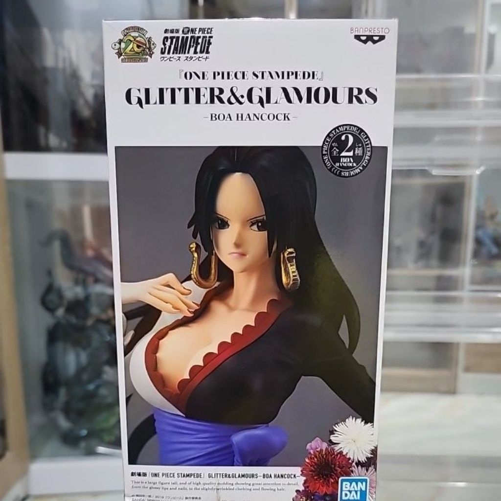 Glitter glamours boa hancock stampede one piece figure