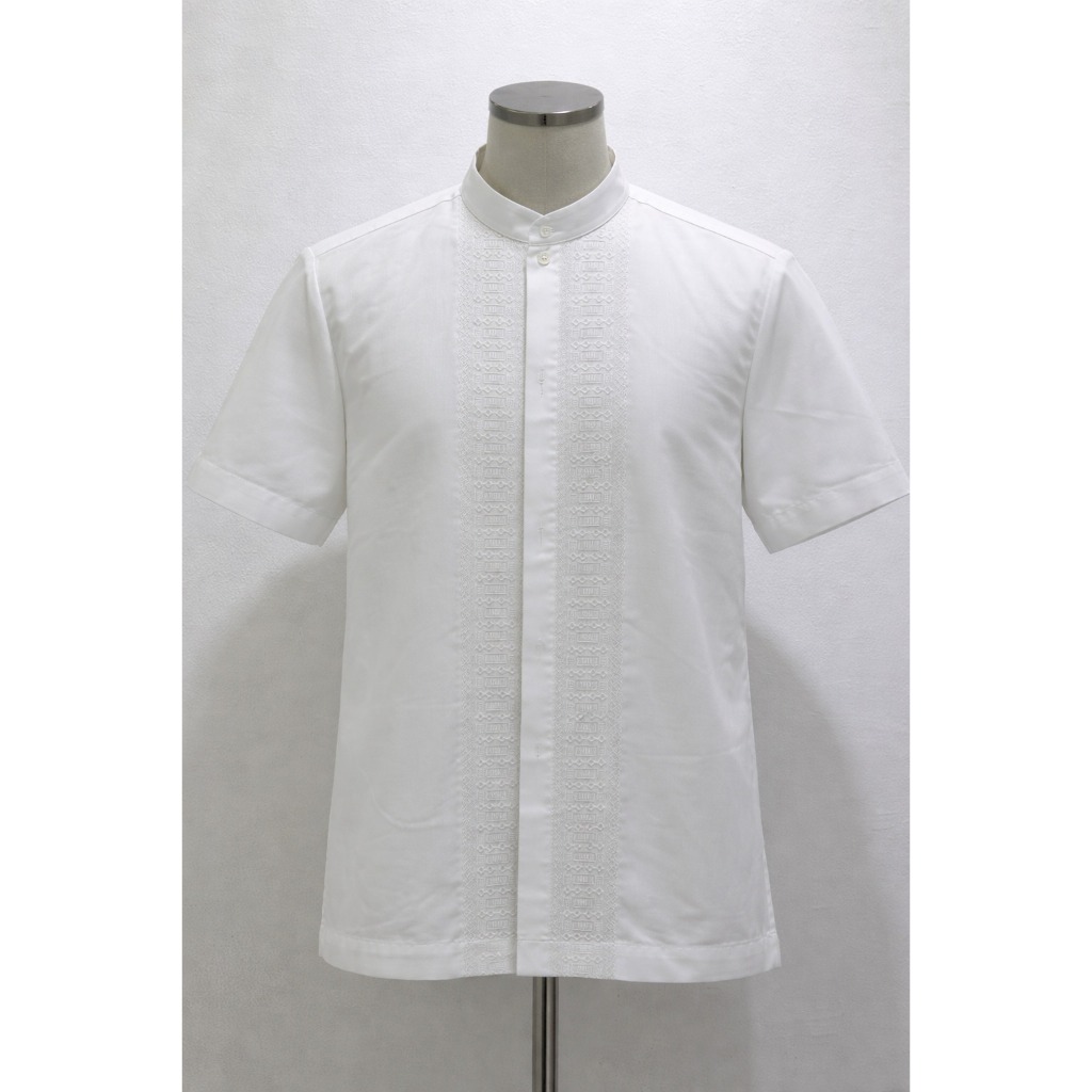 Jstory Koko Pria Al-Lutfi Bordir Eksklusif Lengan Pendek | Cotton Premium Adem & Elegan | Baju Koko 