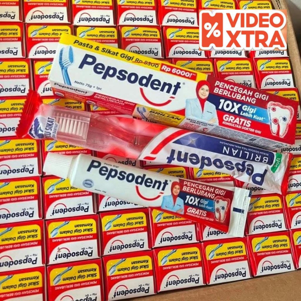 Pepsodent 72gr, Pepso225, Pepso+Sikat, CloseUp DUS