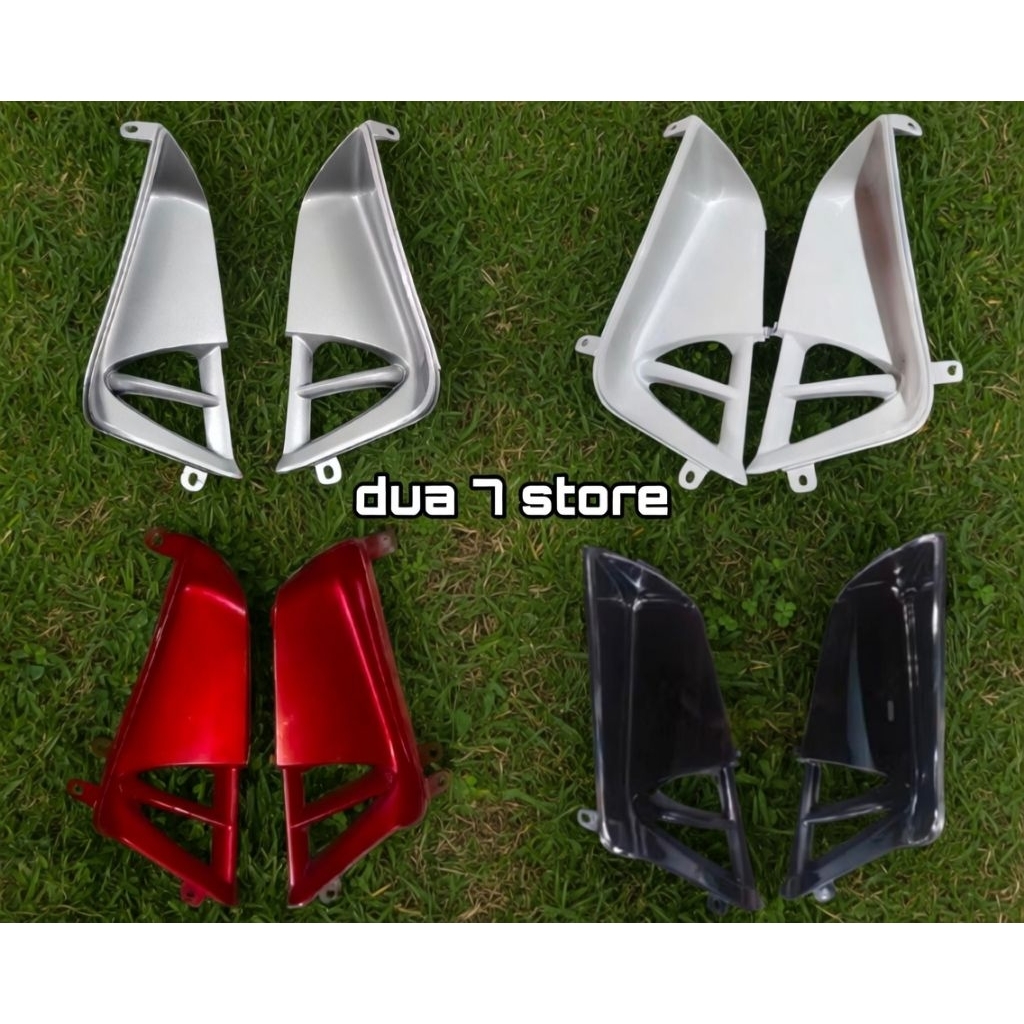 Sambungan Cover Sayap kanan kiri Honda Supra x 125 new batman plus laci supra 125 new batman sirip a
