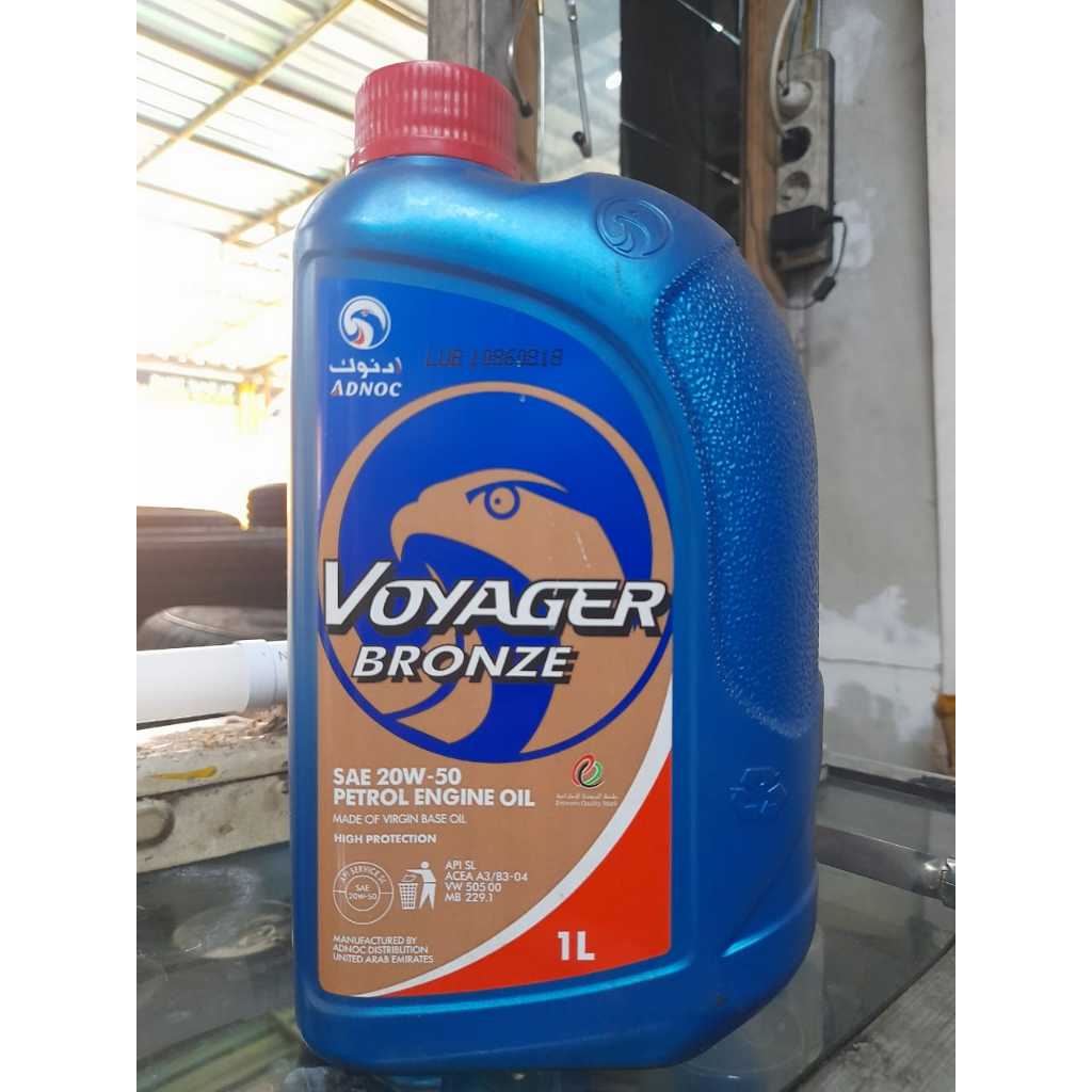 OLI MESIN ADNOC VOYAGER BRONZE 20W-50 LITER