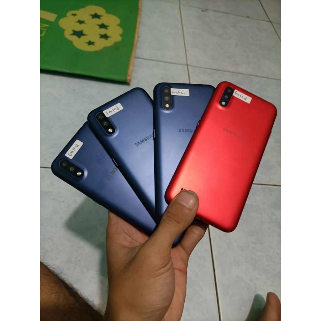 SAMSUNG A01 2/16gb SECOND LIKE NEW NO MINUS TINGGAL PAKAI