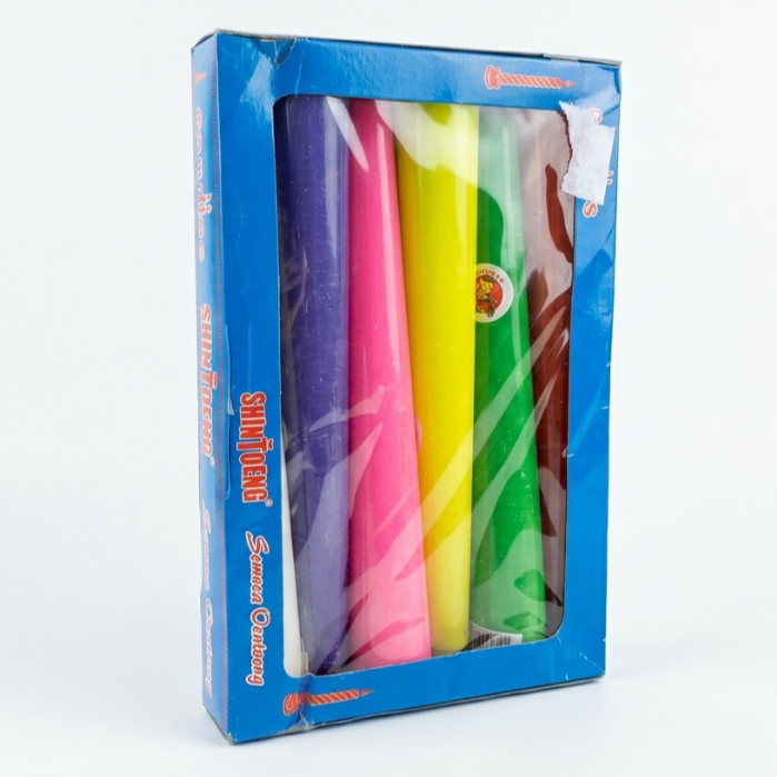 Lilin Ulang Tahun Unik Panjang BESAR JUMBO SHINTOENG Aesthetic Korea Pesta