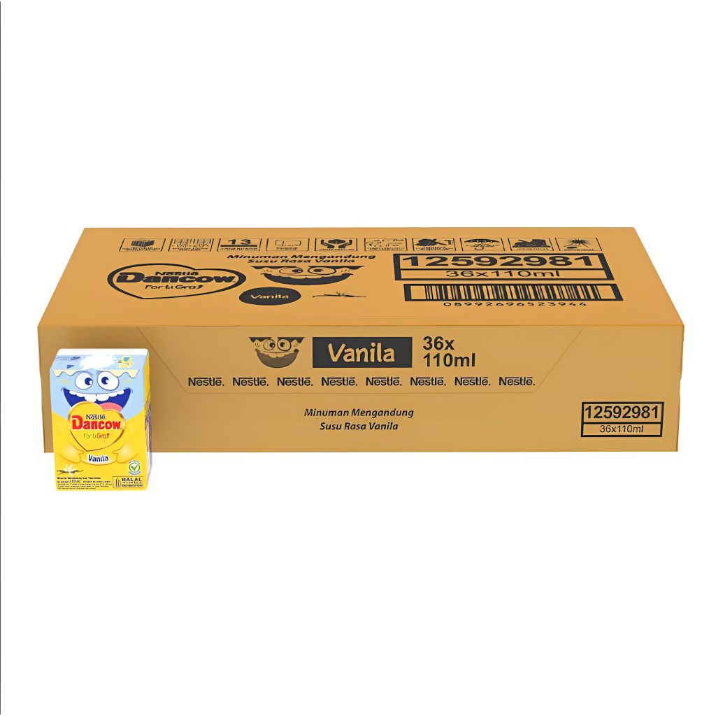 Dancow FortiGro Susu Kotak UHT 36 x 110 ml -Karton