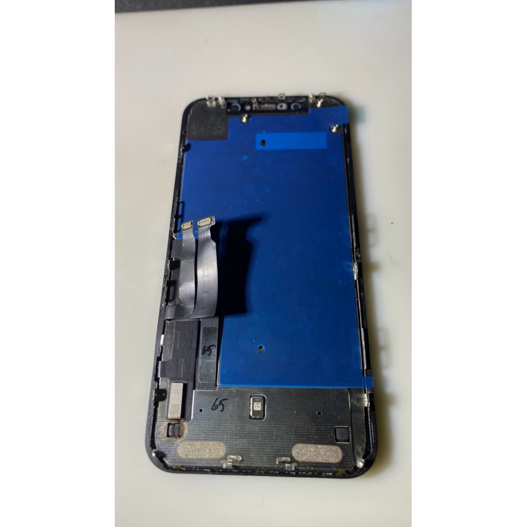 Lcd iPhone XR Copotan Minus Tompel Normal Touch Face ID On