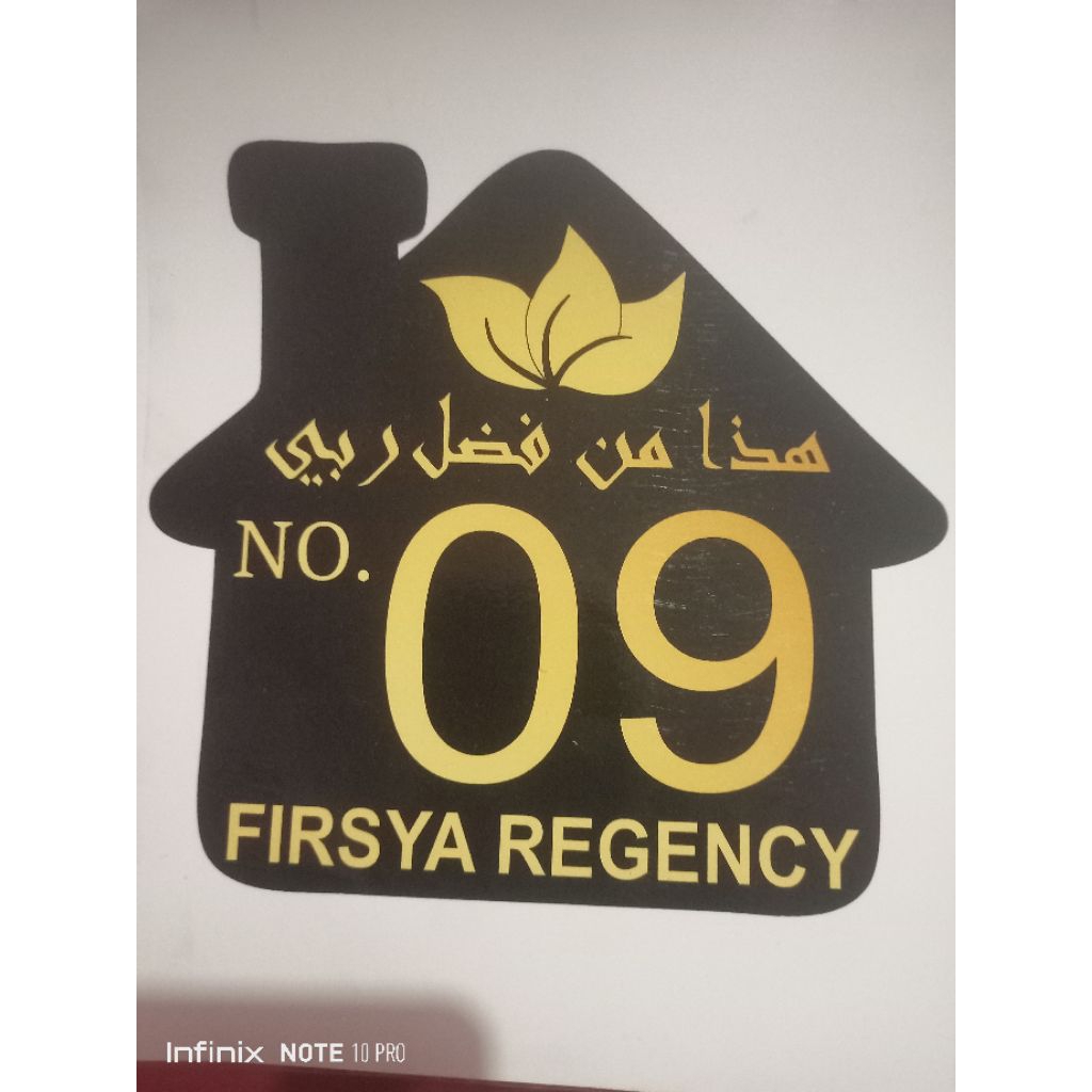 STIKER NOMOR RUMAH  NOMOR KAMAR STIKER ANTI AIR