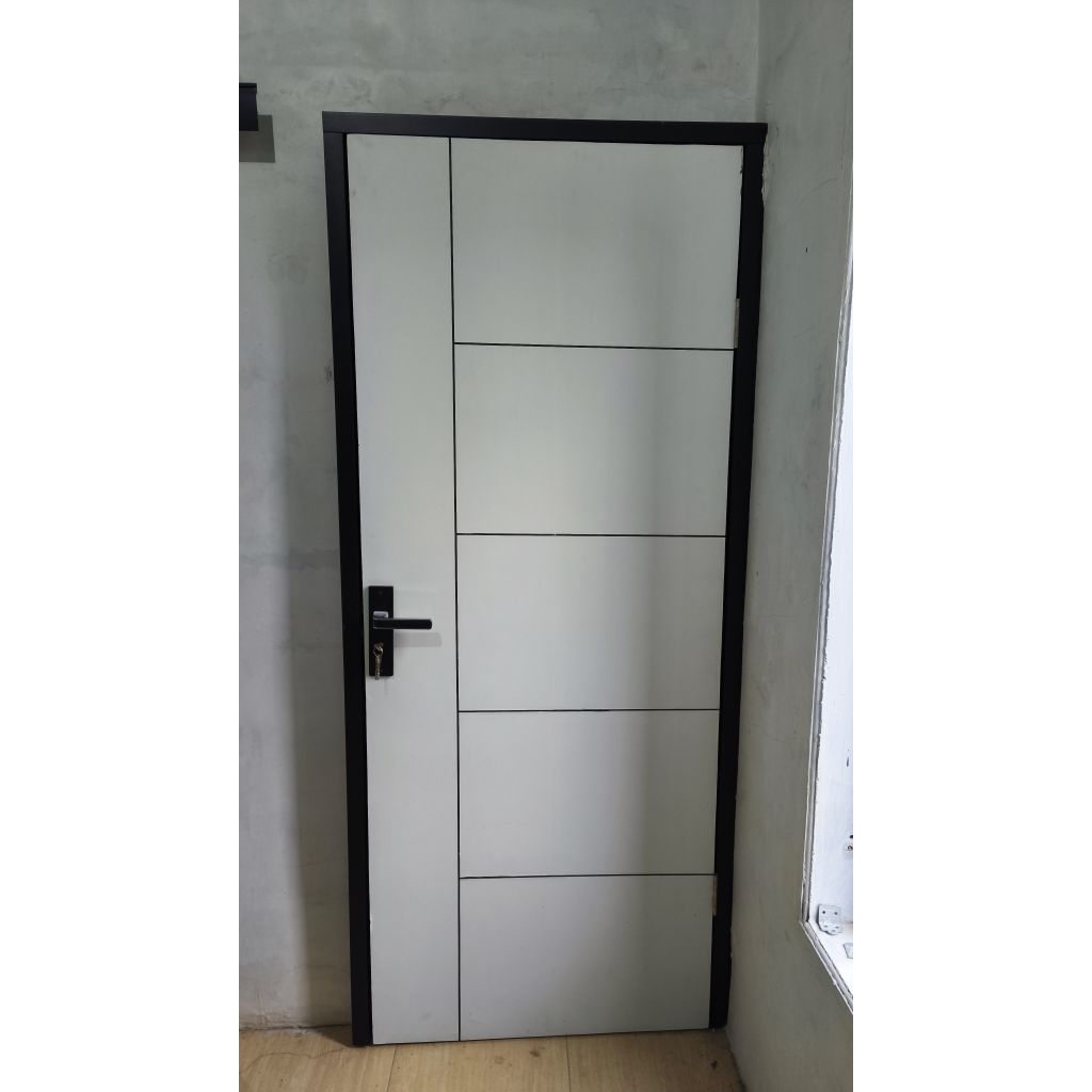 kusen pintu aluminium 80 x 200 | premium | kusen pintu | alumunium
