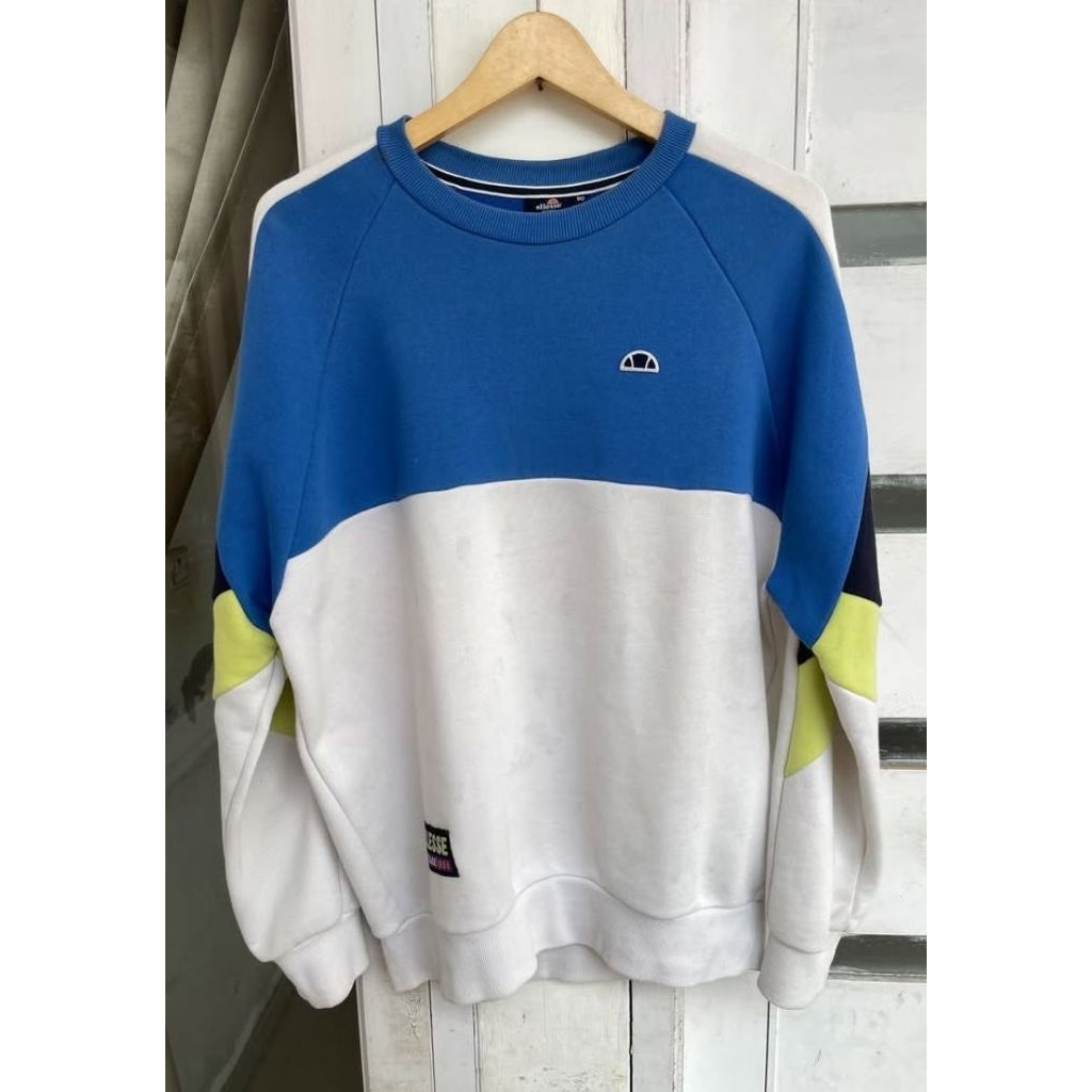 crewneck ellesse heritage small logo