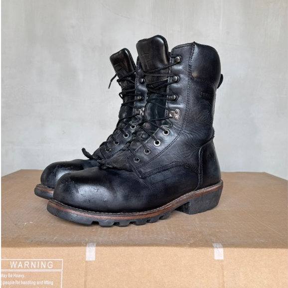 Wolverine Buckeye EAA Safety-Toe 8" Logger Work Boot