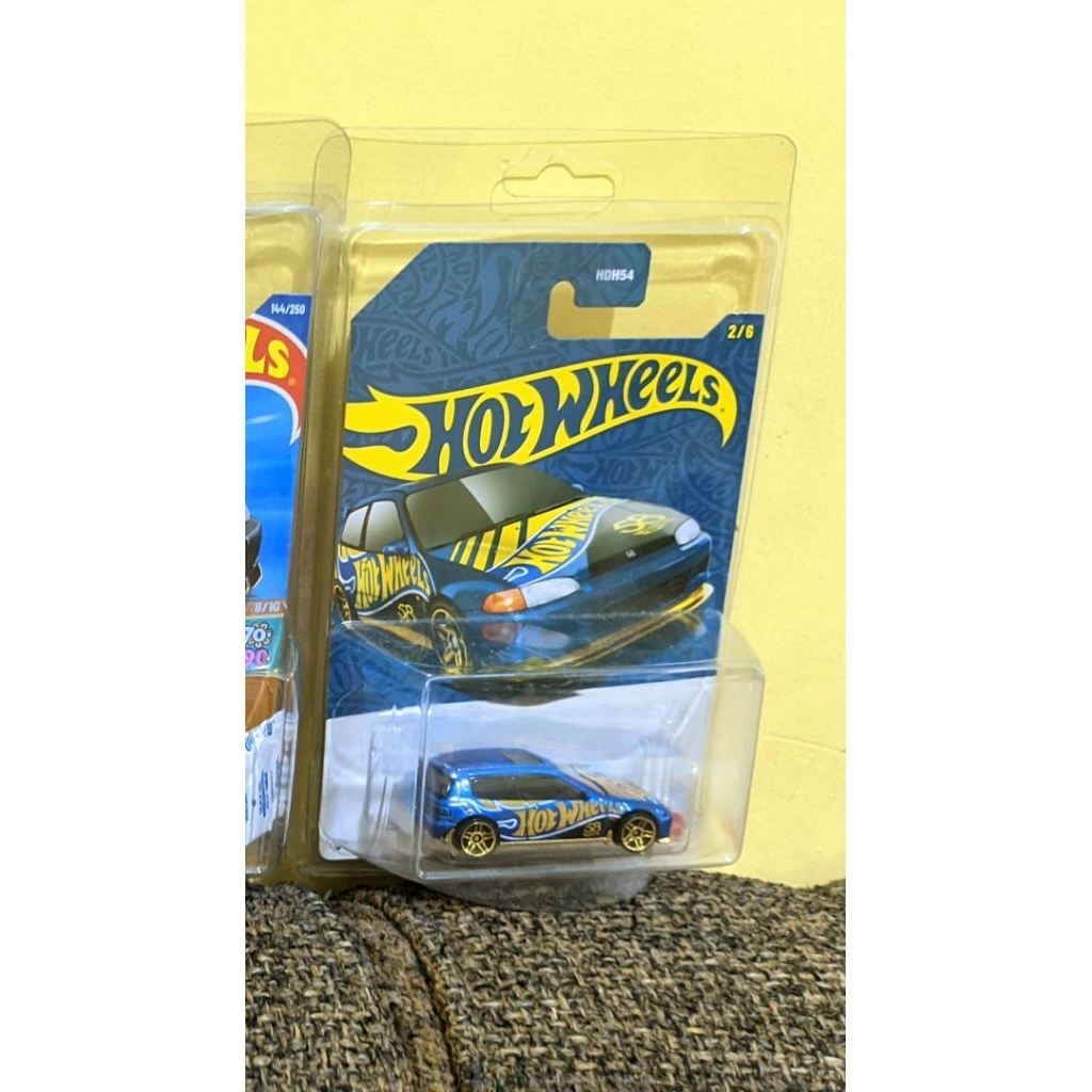 hot wheels hot item civic bersama protektor