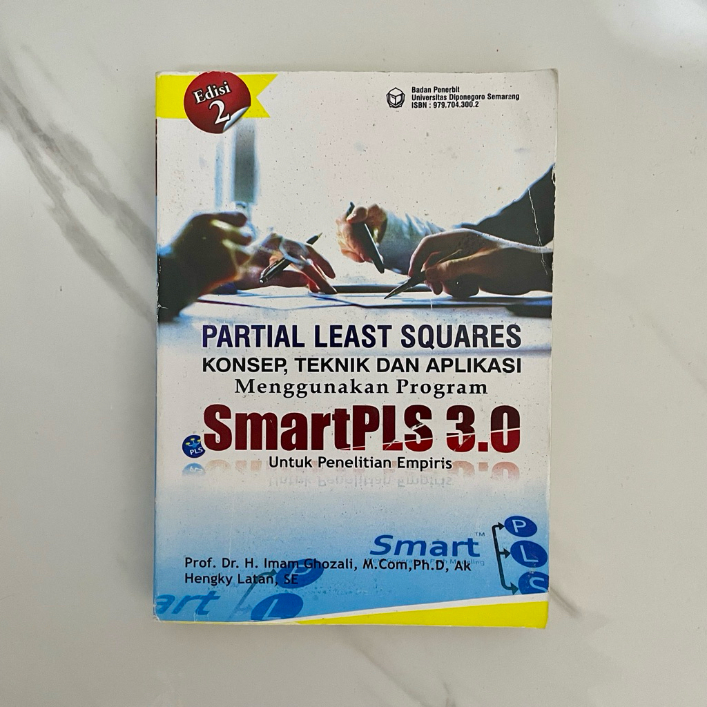 Buku Partial Least Squares SmartPLS 3.0 Edisi 2 – Imam Ghozali | Untuk Skripsi & Penelitian