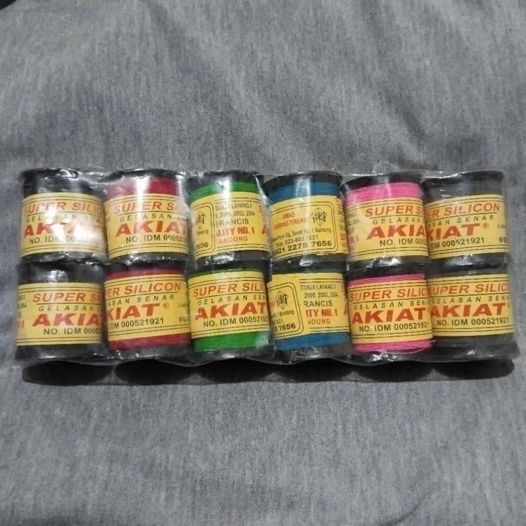 Gelasan Akiat snap senap super original isi 12pcs