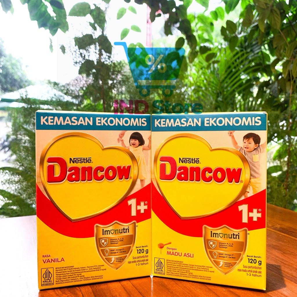 Susu Pertumbuhan Dancow 1+ Madu 120gr Expired date JUNI 2026