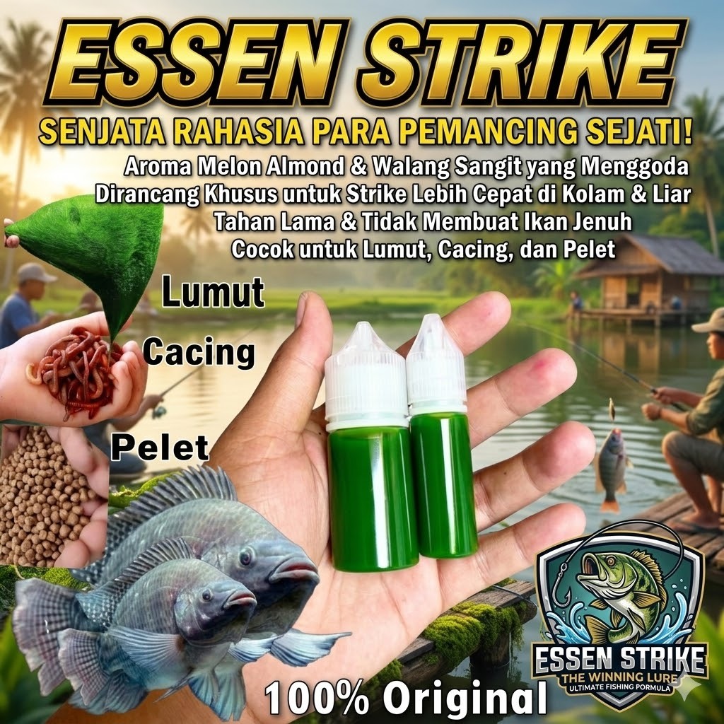 Essen Ikan Nila Paling Ampuh Essen Dengan Kualitas Terbaik Essen Umpan Ikan Nila Liar Terbaru