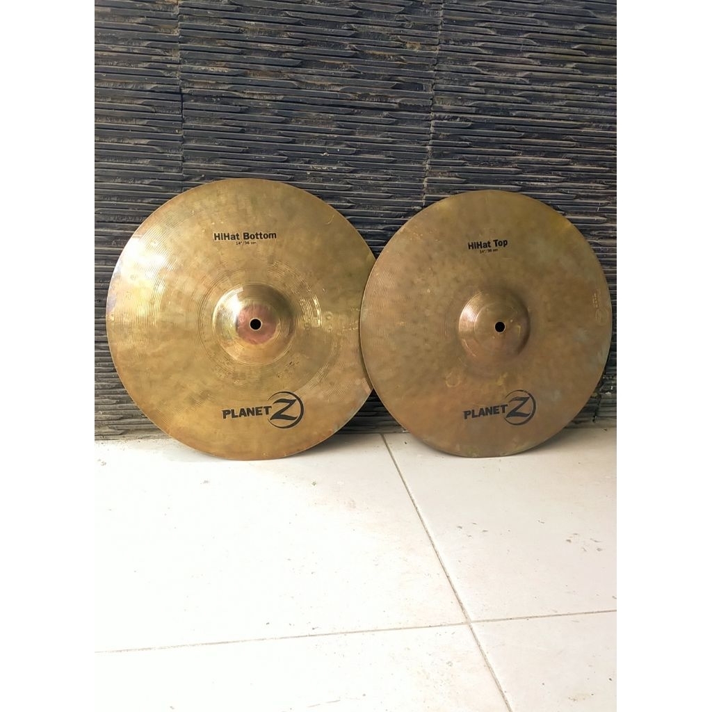cymbal hihat zildjian planet Z 14 inch bekas