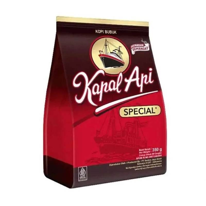 Kopi Bubuk Kapal Api Special Merah 380g - Nikmati Kelezatan Kopi Instan