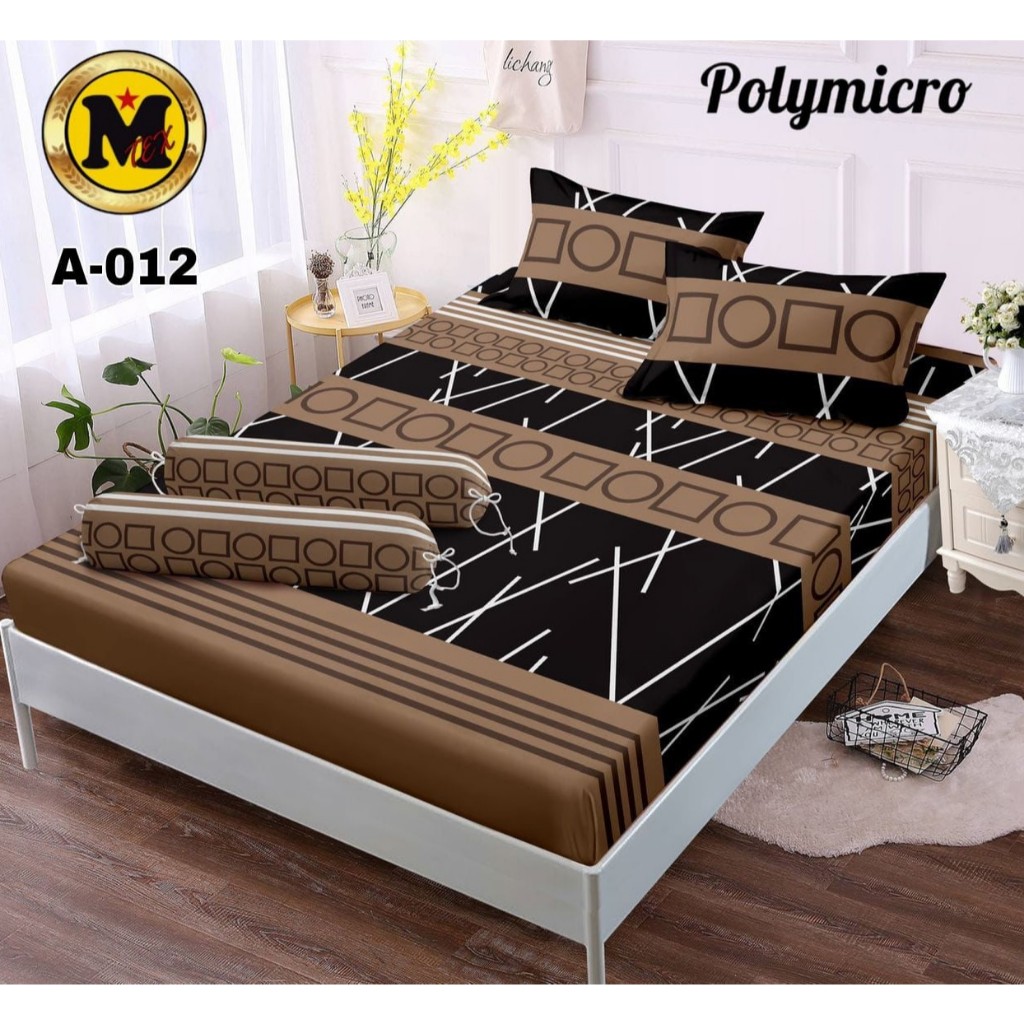 Sprei katun jepang 180x200 premium tinggi 20 cm