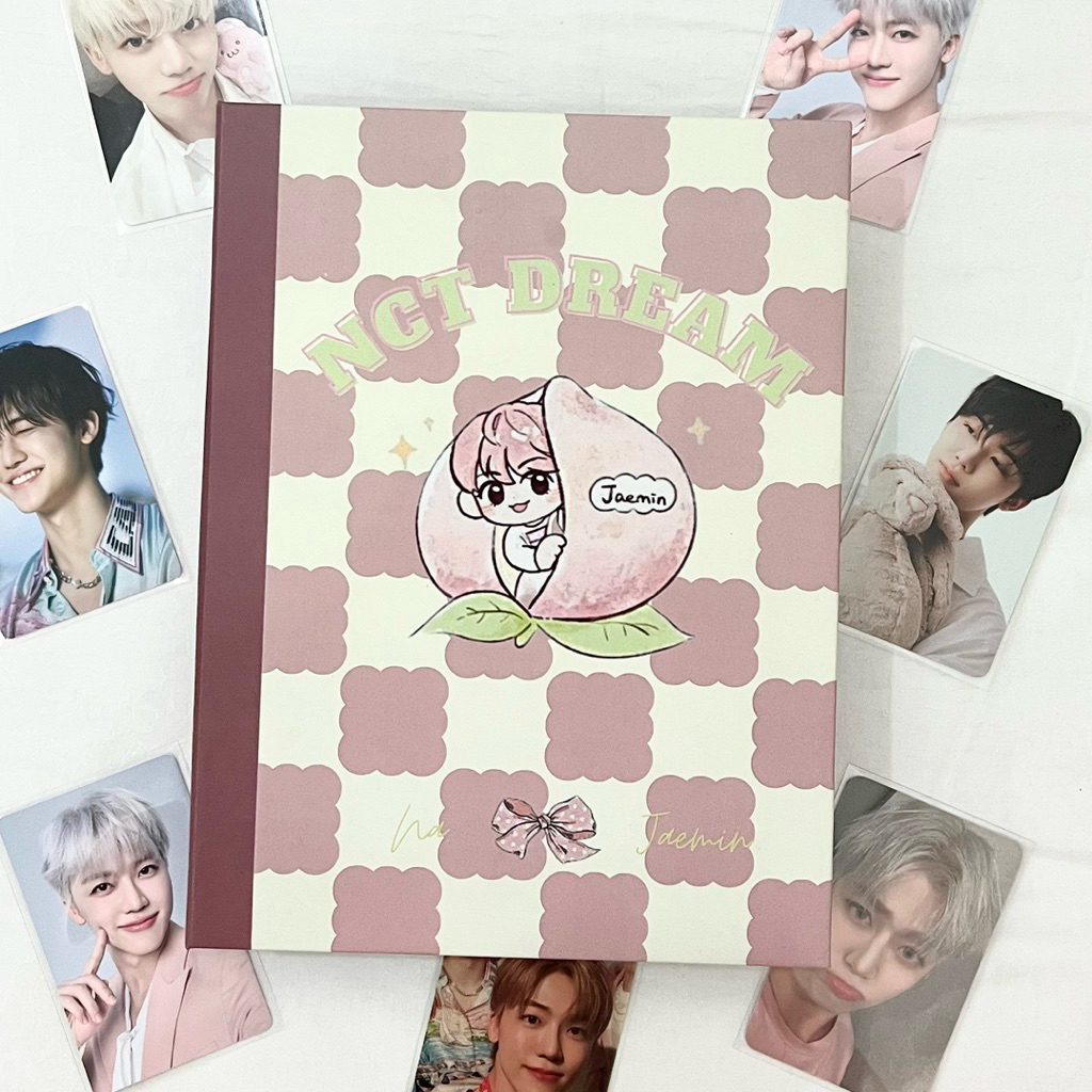 [ Preloved ] Binder Photocard PC A5 6 Ring 4P Kpop Na Jaemin NCT Dream + 22 Sleeve Isi Sultan (Premi