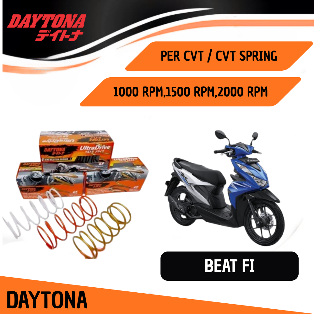 PER CVT BEAT FI DAYTONA 1000 RPM 1500 RPM 2000 RPM ORIGINAL