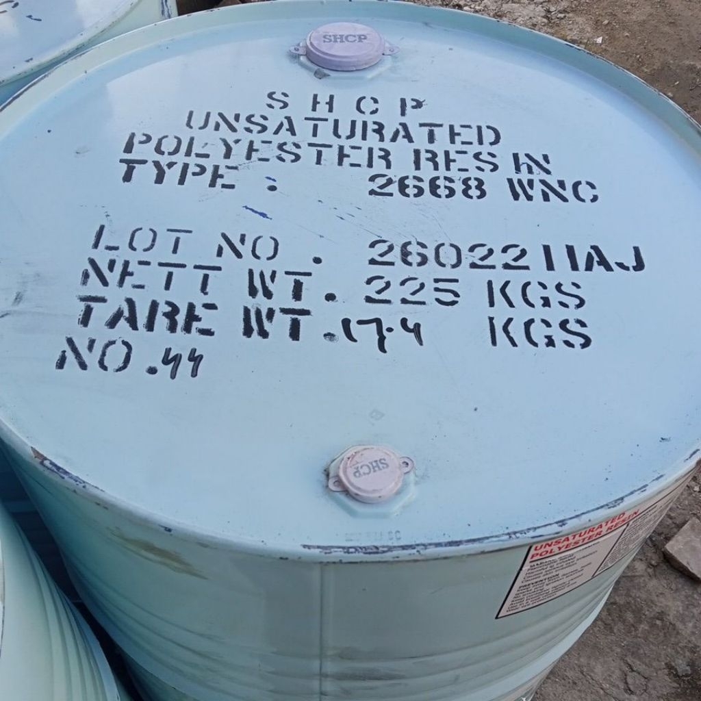 Resin shcp 2668 WNC 1 Drum / Resin Merah 225kG
