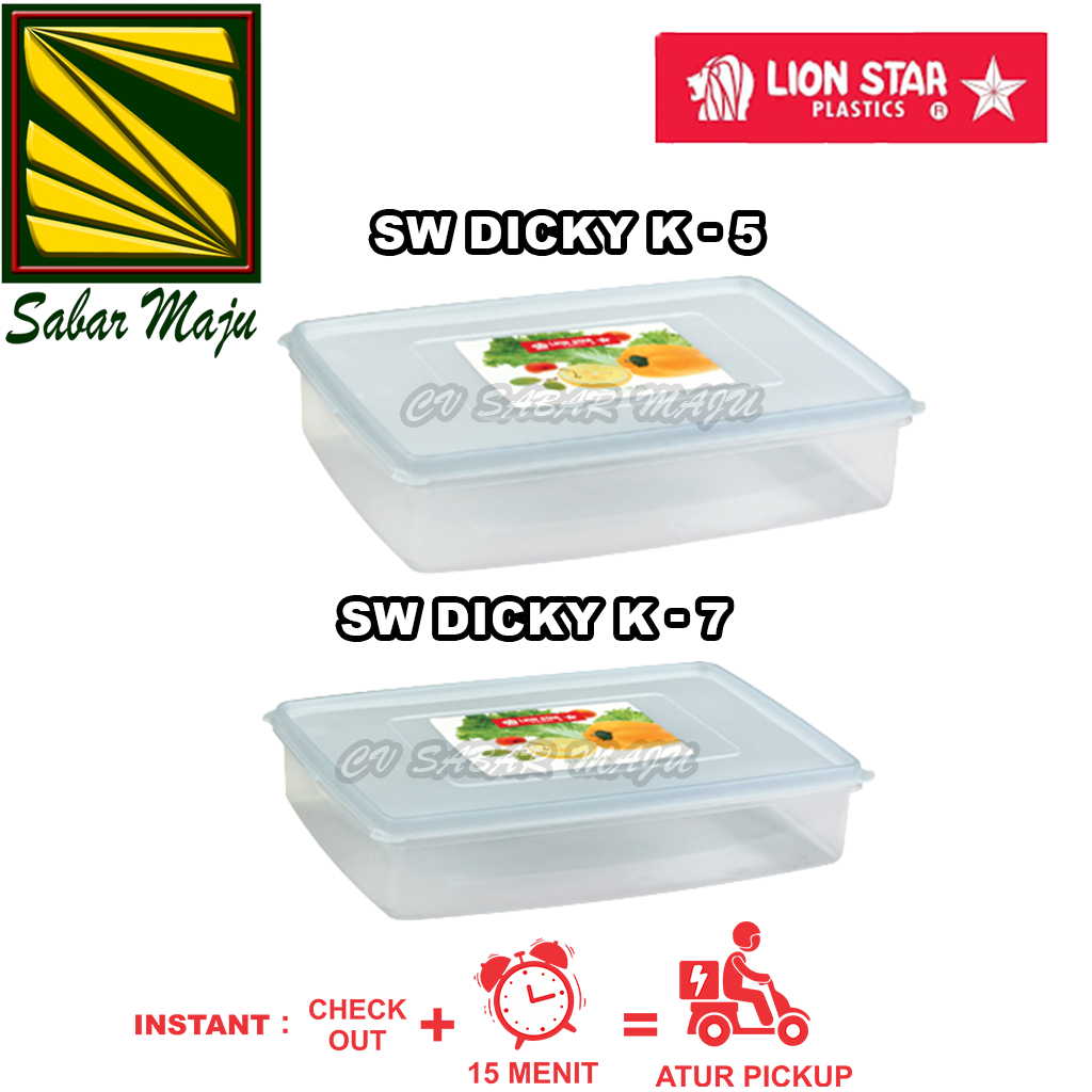 Kotak Donat, Tempat Donat BPA Free, Food Grade Dikcy K-5, K-7 Lionstar