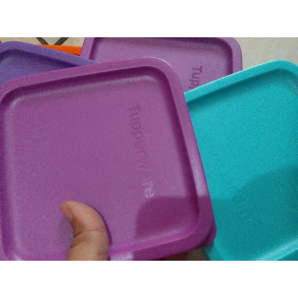 tutup summer new Tupperware ORI random