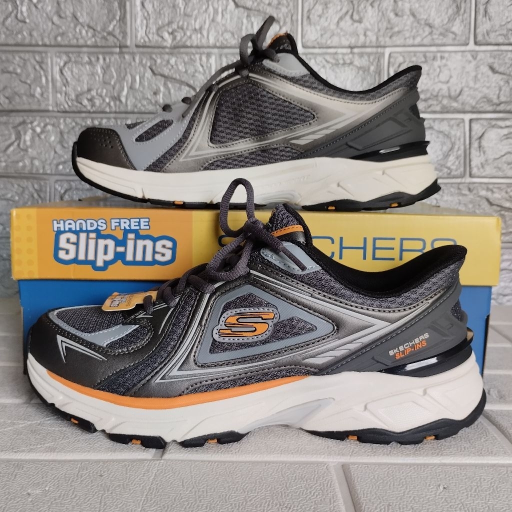 Sepatu Skechers Stamina Sport Kordae Cowok Sale / ukuran 41 & 42