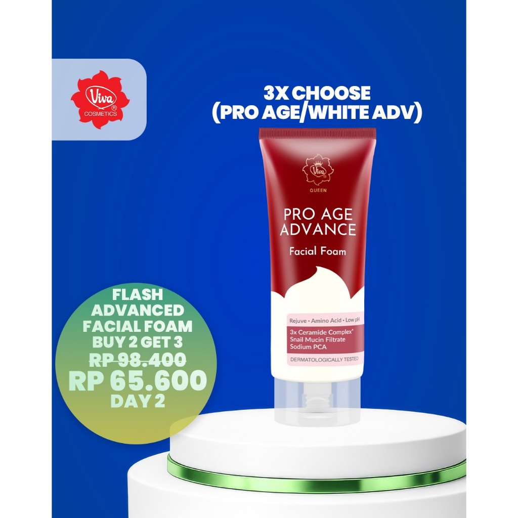 Paket 3 Viva Queen Facial Foam Viva Cosmetics