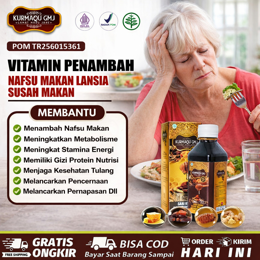 Vitamin Penambah Nafsu Makan Untuk Lansia, Obat Orang Tua Susah Makan, Lansia Lemas Dan Tidak Mau Ma