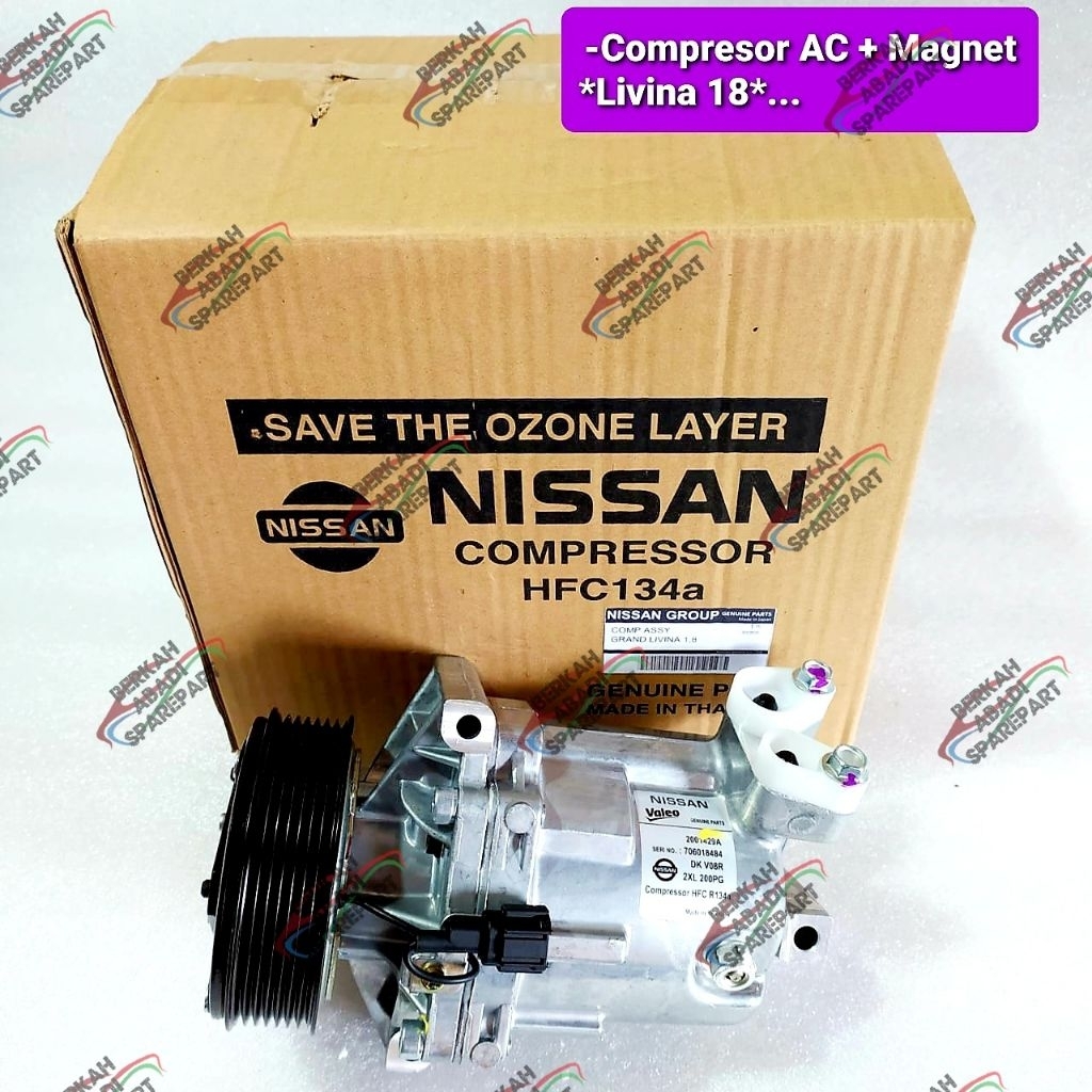 KOMPRESOR AC COMPRESSOR AC ASSY LIVINA 1.8cc 92600-CJ73E